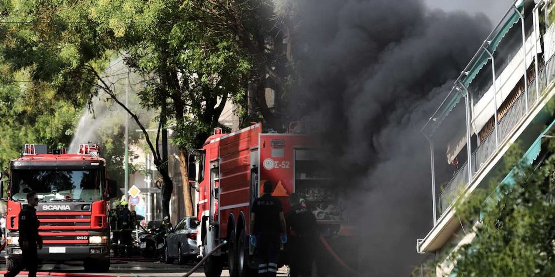 Εκρήξεις στην Αχαρνών