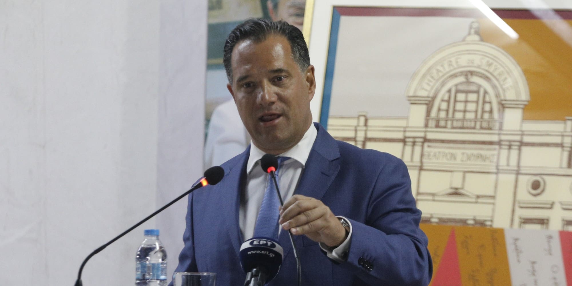 Ο υπουργός Ανάπτυξης και Επενδύσεων, Άδωνις Γεωργιάδης