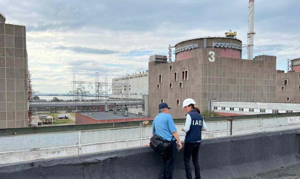 Αποστολή του Διεθνούς Οργανισμού Ατομικής Ενέργειας στον πυρηνικό σταθμό Ζαπορίζια στην Ουκρανία