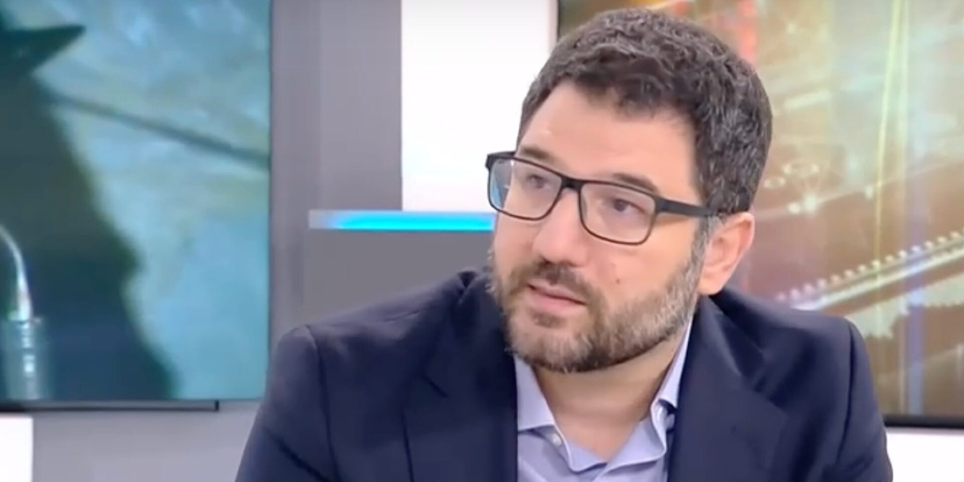 Ο εκπρόσωπος Τύπου του ΣΥΡΙΖΑ-Προοδευτική Συμμαχία, Νάσος Ηλιόπουλος