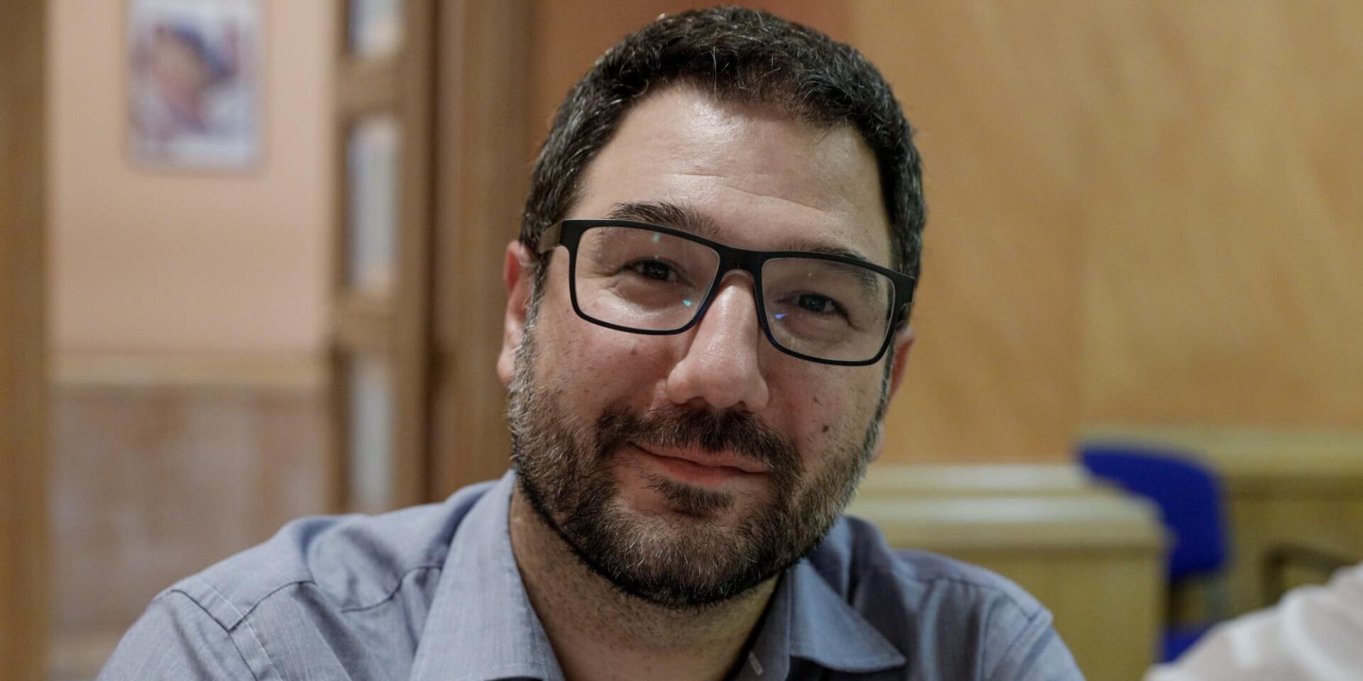 O εκπρόσωπος του ΣΥΡΙΖΑ-ΠΣ, Νάσος Ηλιόπουλος