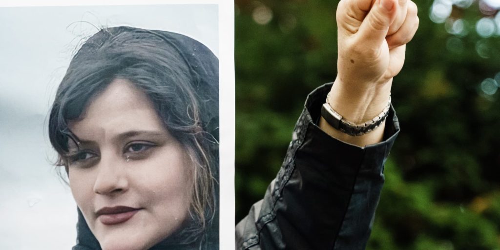 Η 22χρονη Μαχσά Αμινί που δολοφονήθηκε στο Ιράν