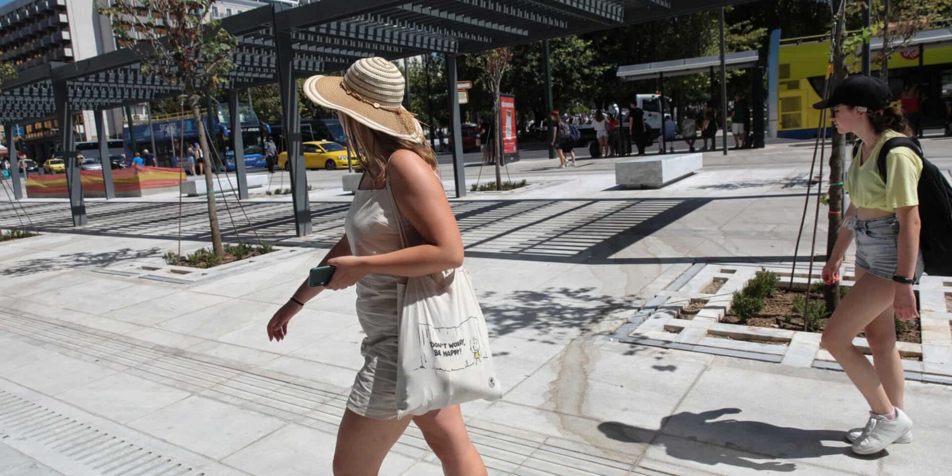 Τουρίστρια στην Αθήνα