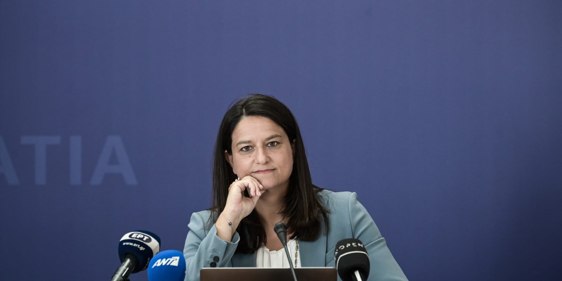 Η υπουργός Παιδείας και Θρησκευμάτων, Νίκη Κεραμέως