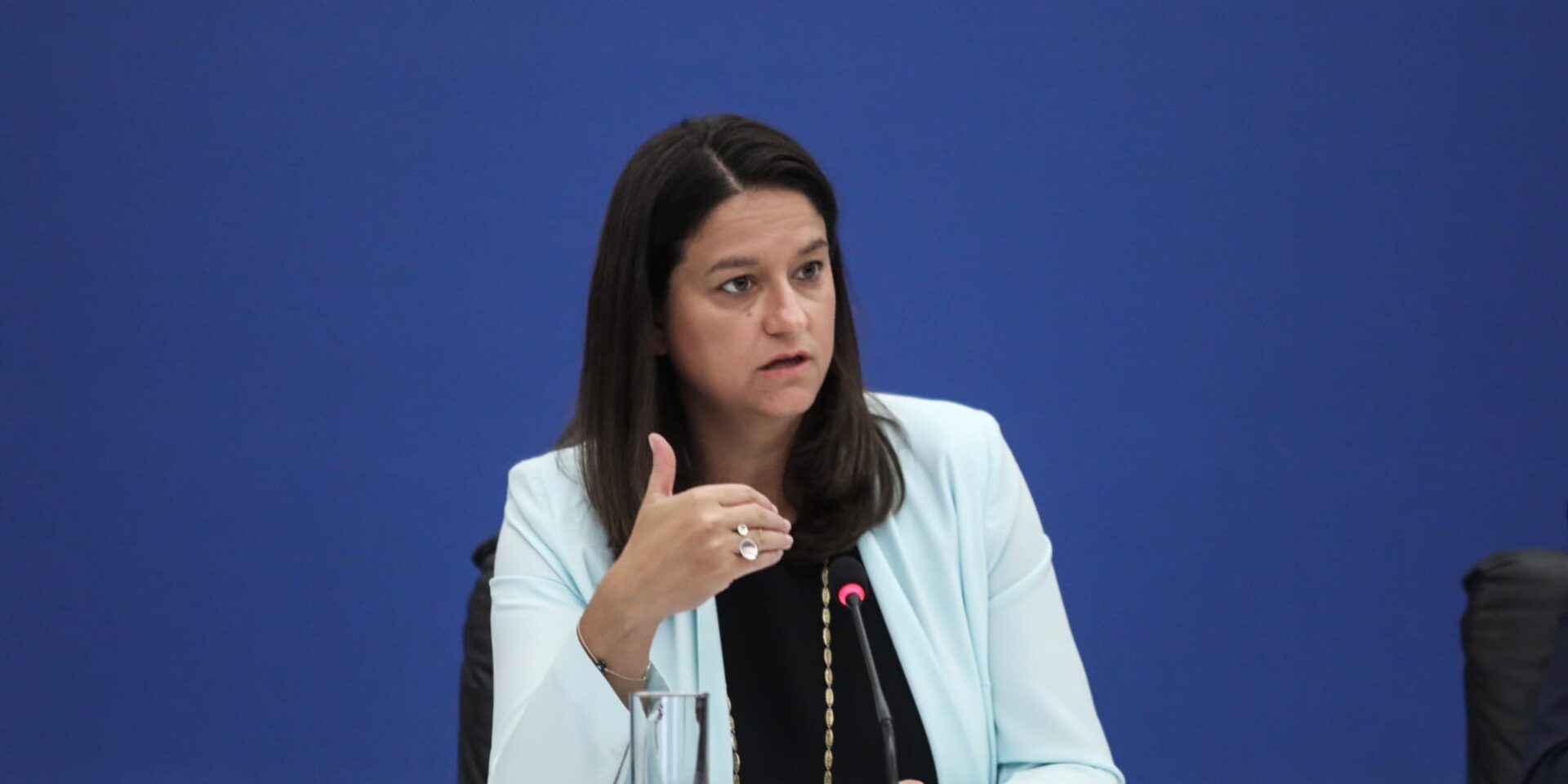 Η υπουργός Παιδείας και Θρησκευμάτων, Νίκη Κεραμέως