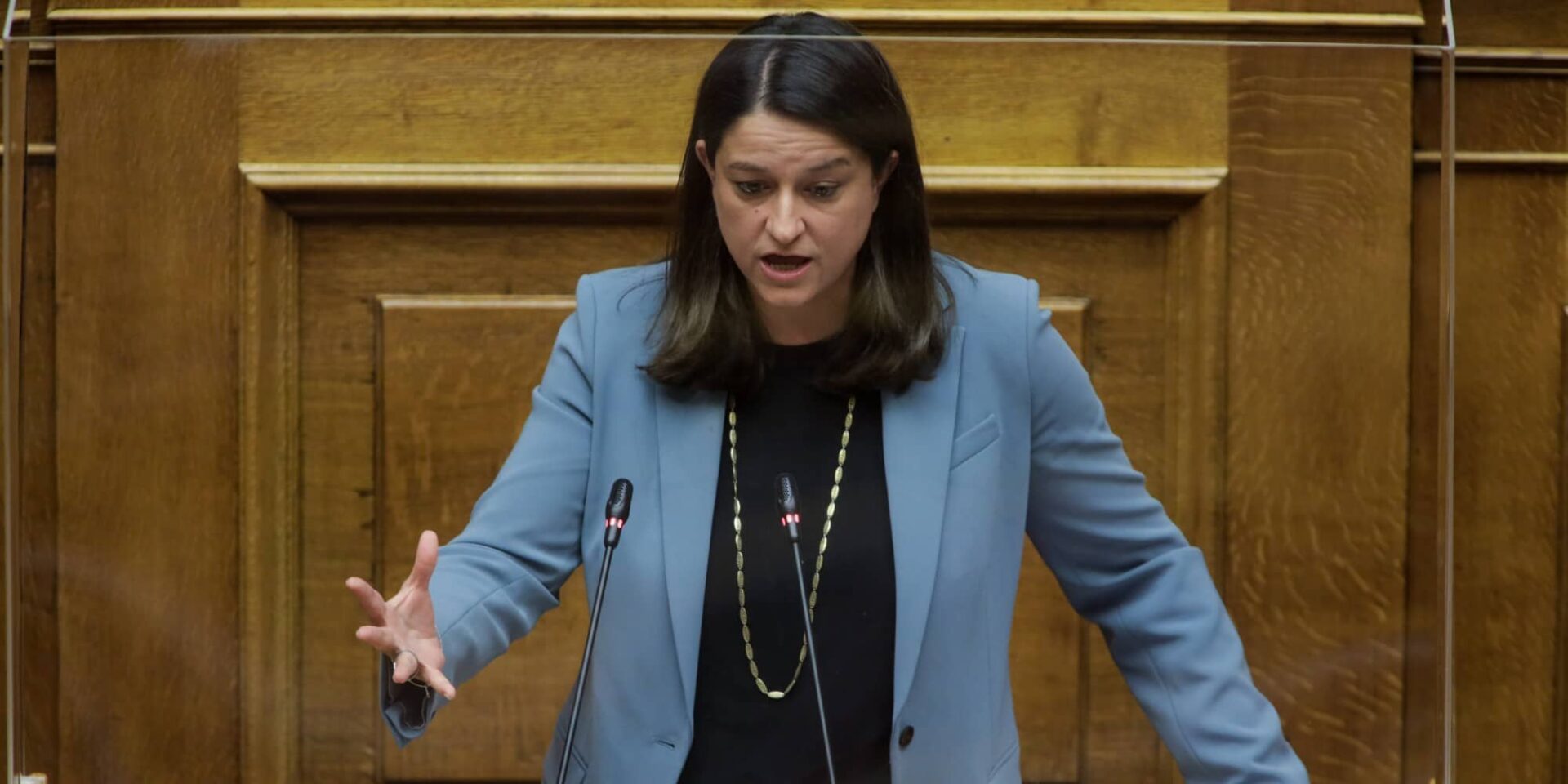 Η υπουργός Παιδείας και Θρησκευμάτων, Νίκη Κεραμέως