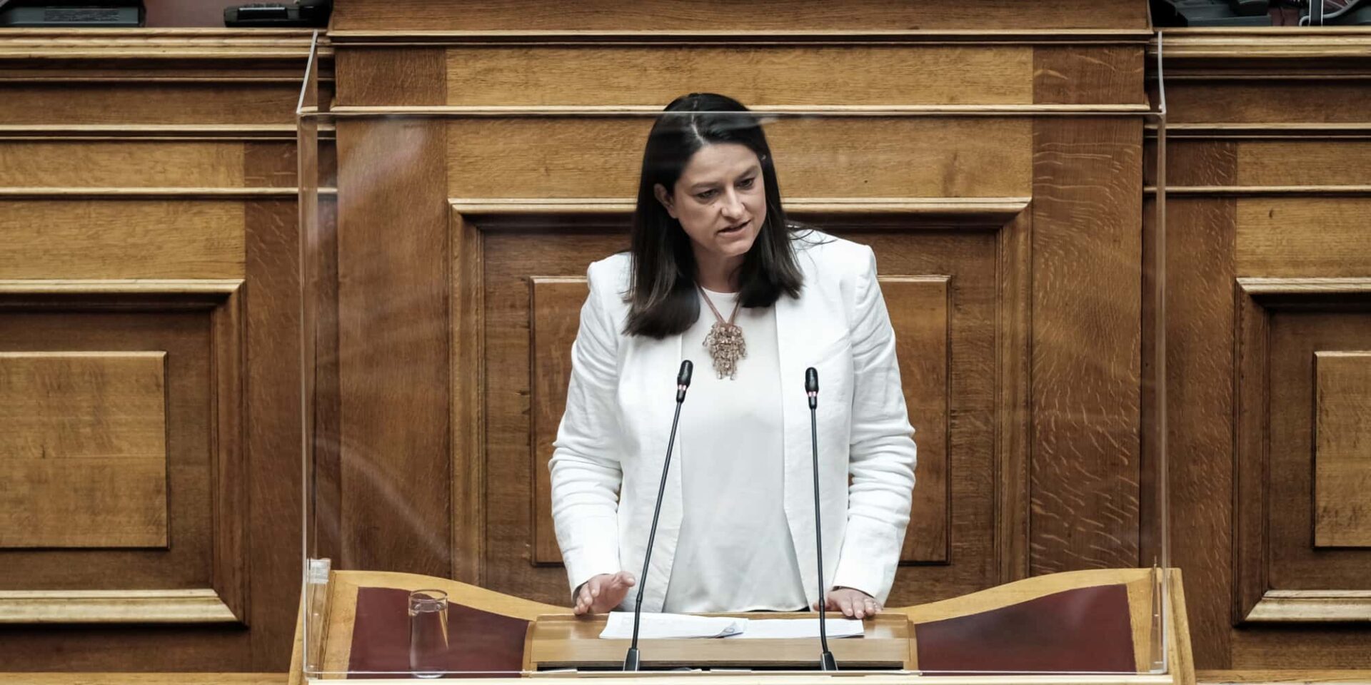 Η υπουργός Παιδείας και Θρησκευμάτων, Νίκη Κεραμέως