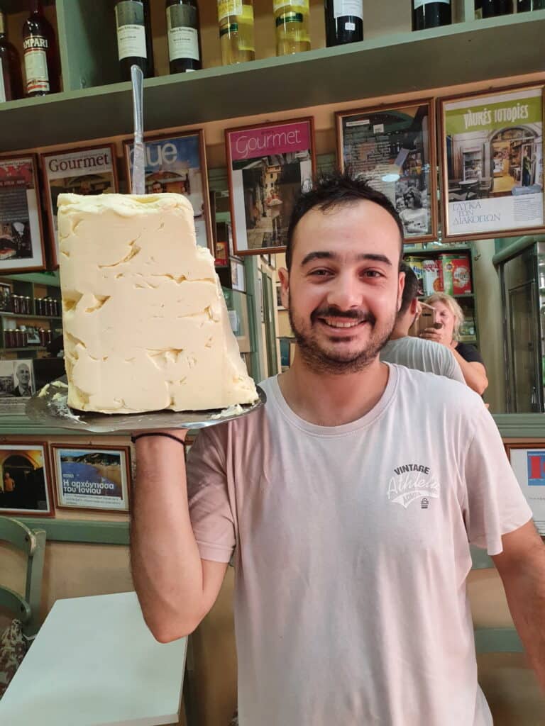 Το παραδοσιακό γαλακτοπωλείο στην Κέρκυρα