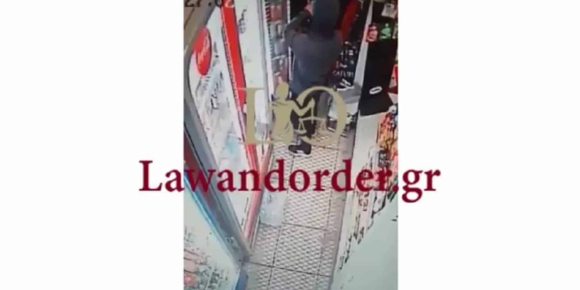 Εικόνα από το σημείο της κλοπής