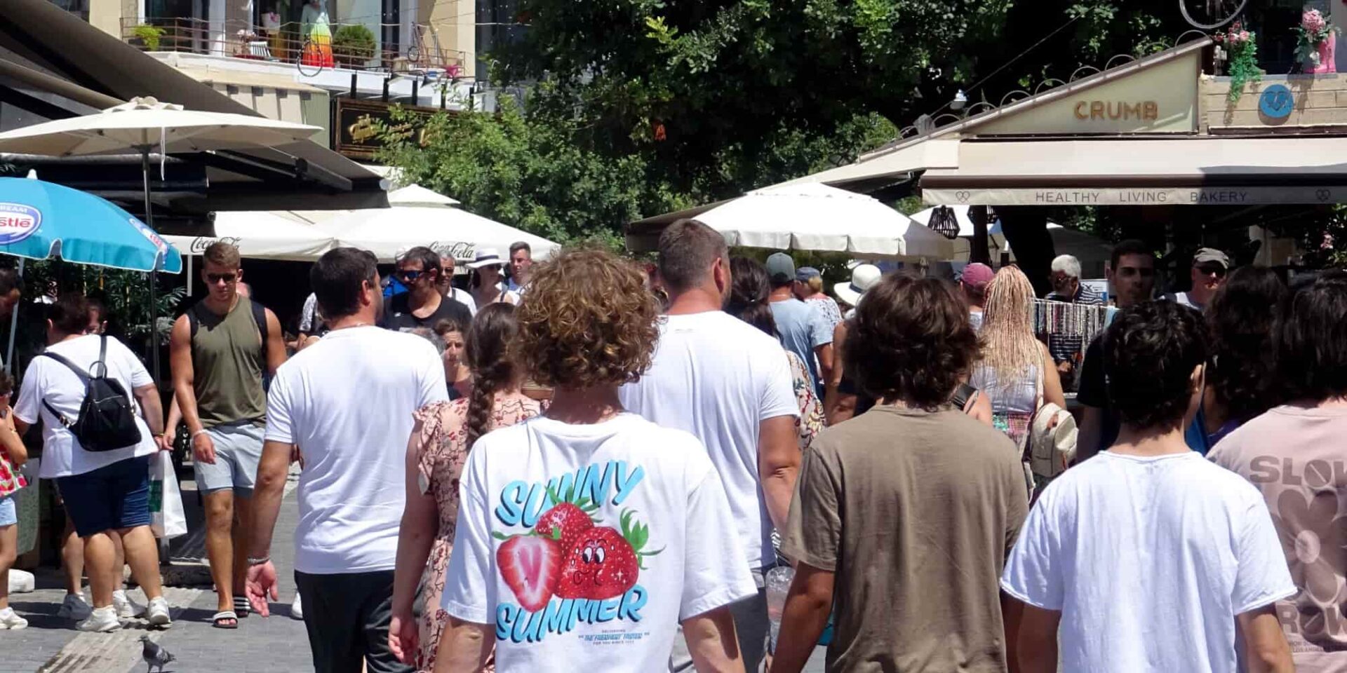 Τουρίστες στο Ηράκλειο