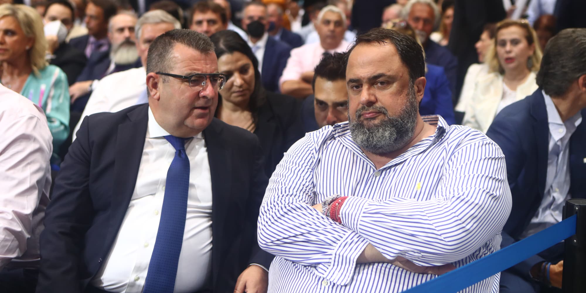 Γιάννης Κουρτάκης και Βαγγέλης Μαρινάκης