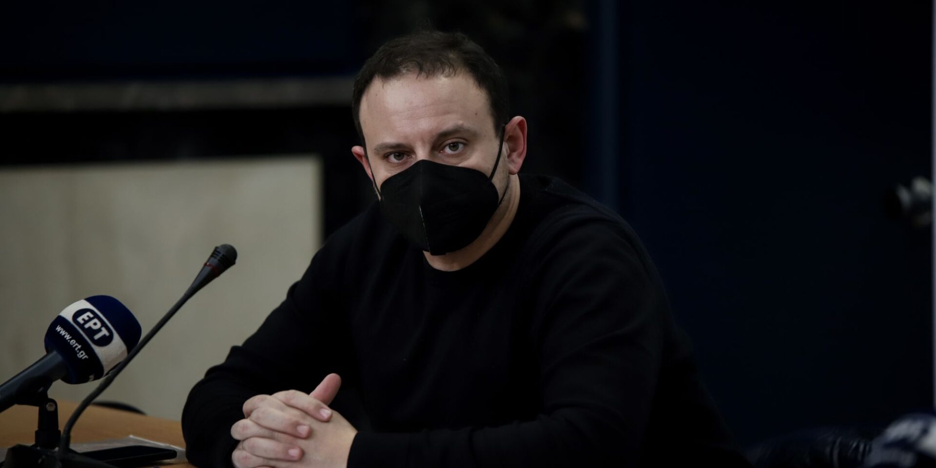 Ο Γκίκας Μαγιορκίνης σε ενημέρωση για τον κορονοϊό