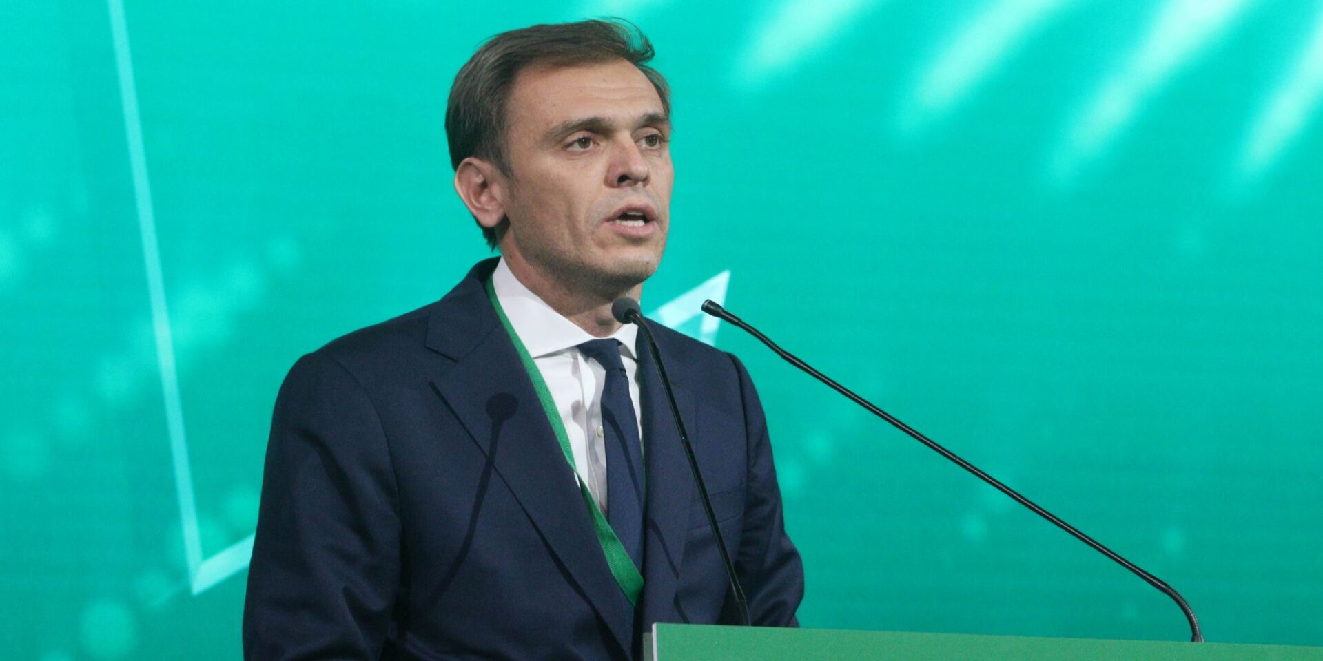 Ο εκπρόσωπος Τύπου του ΠΑΣΟΚ Δημήτρης Μάντζος