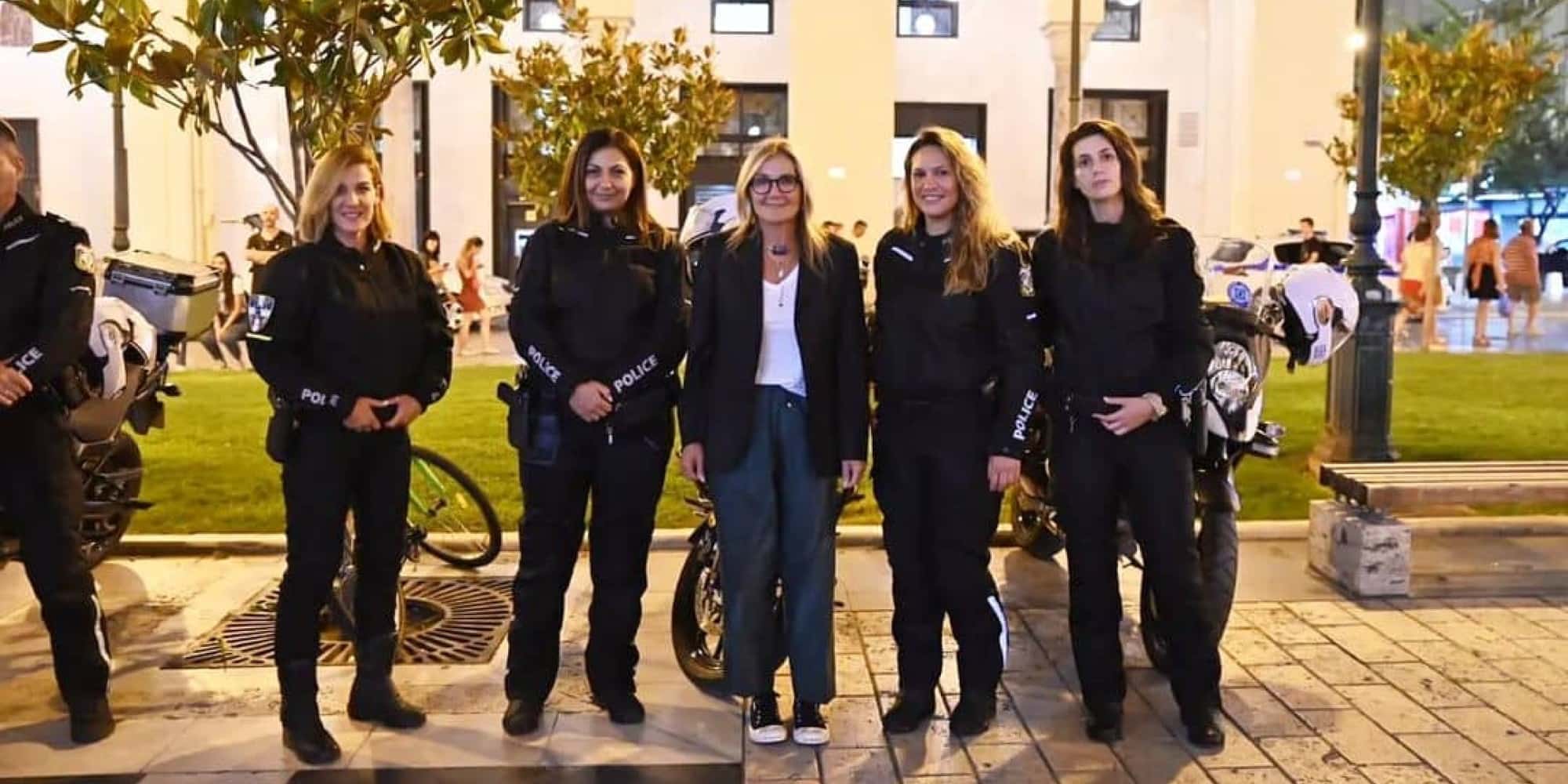 Η Μαρέβα Μητσοτάκη συναντήθηκε με γυναίκες αστυνομικούς στη Θεσσαλονίκη