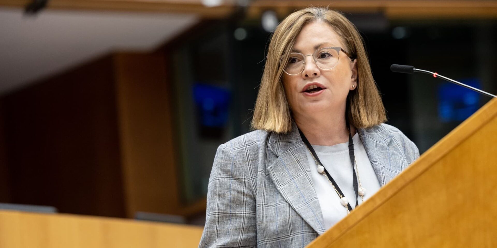 Η Ευρωβουλευτής της ΝΔ, Μαρία Σπυράκη