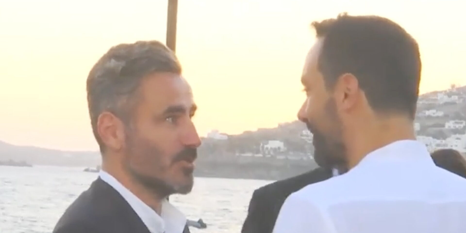 Ο Γιώργος Μαυρίδης και ο Σάκης Τανιμανίδης