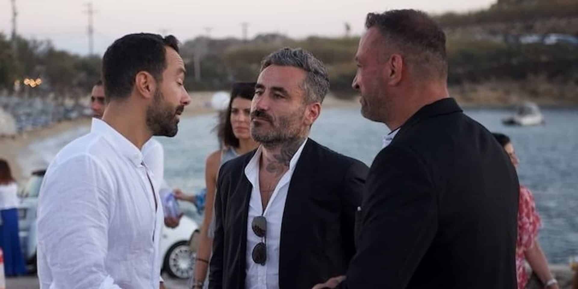 Ο Γιώργος Μαυρίδης με τον Σάκη Τανιμανίδη
