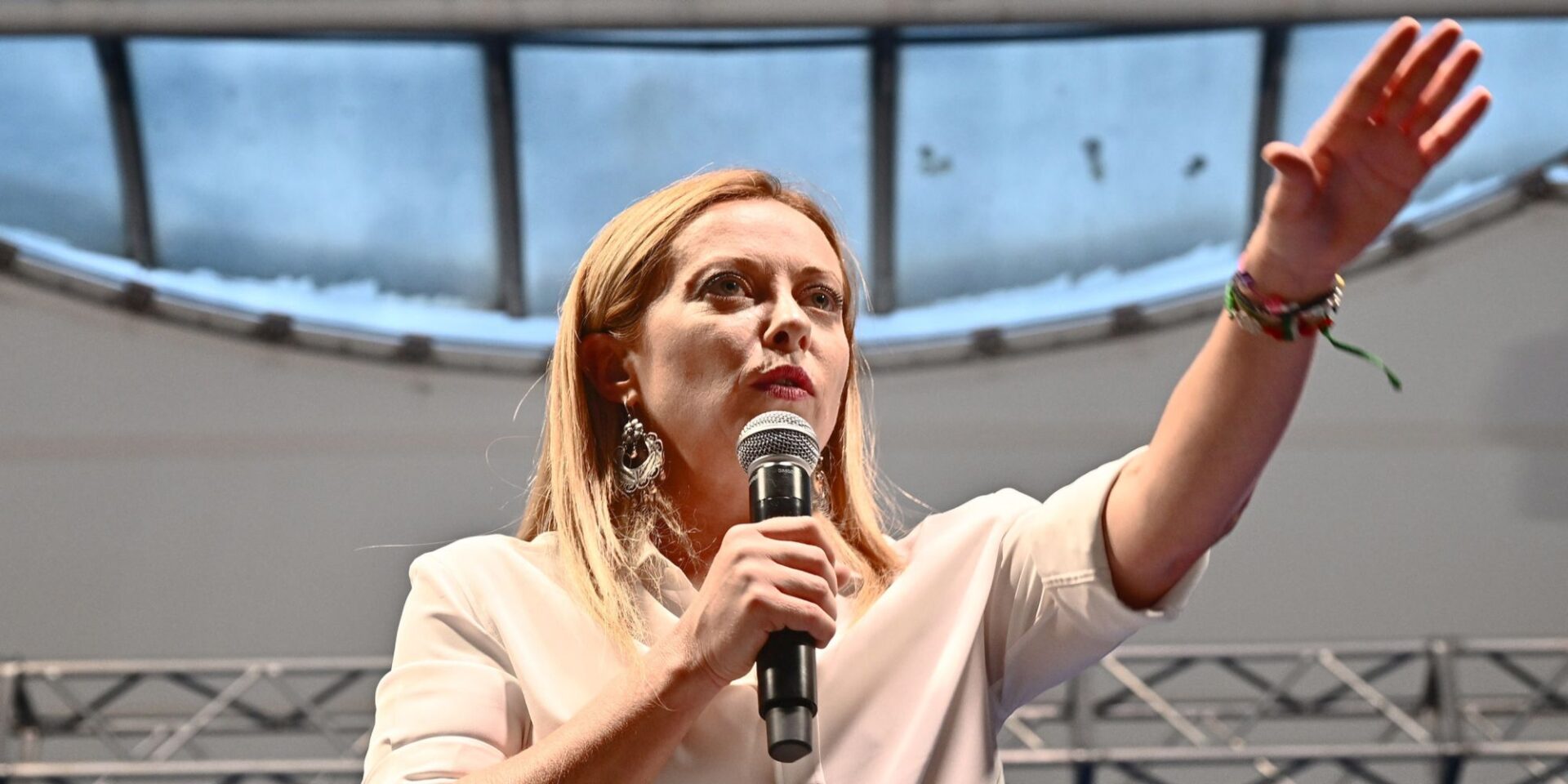Η Ιταλίδα Τζόρτζια Μελόνι