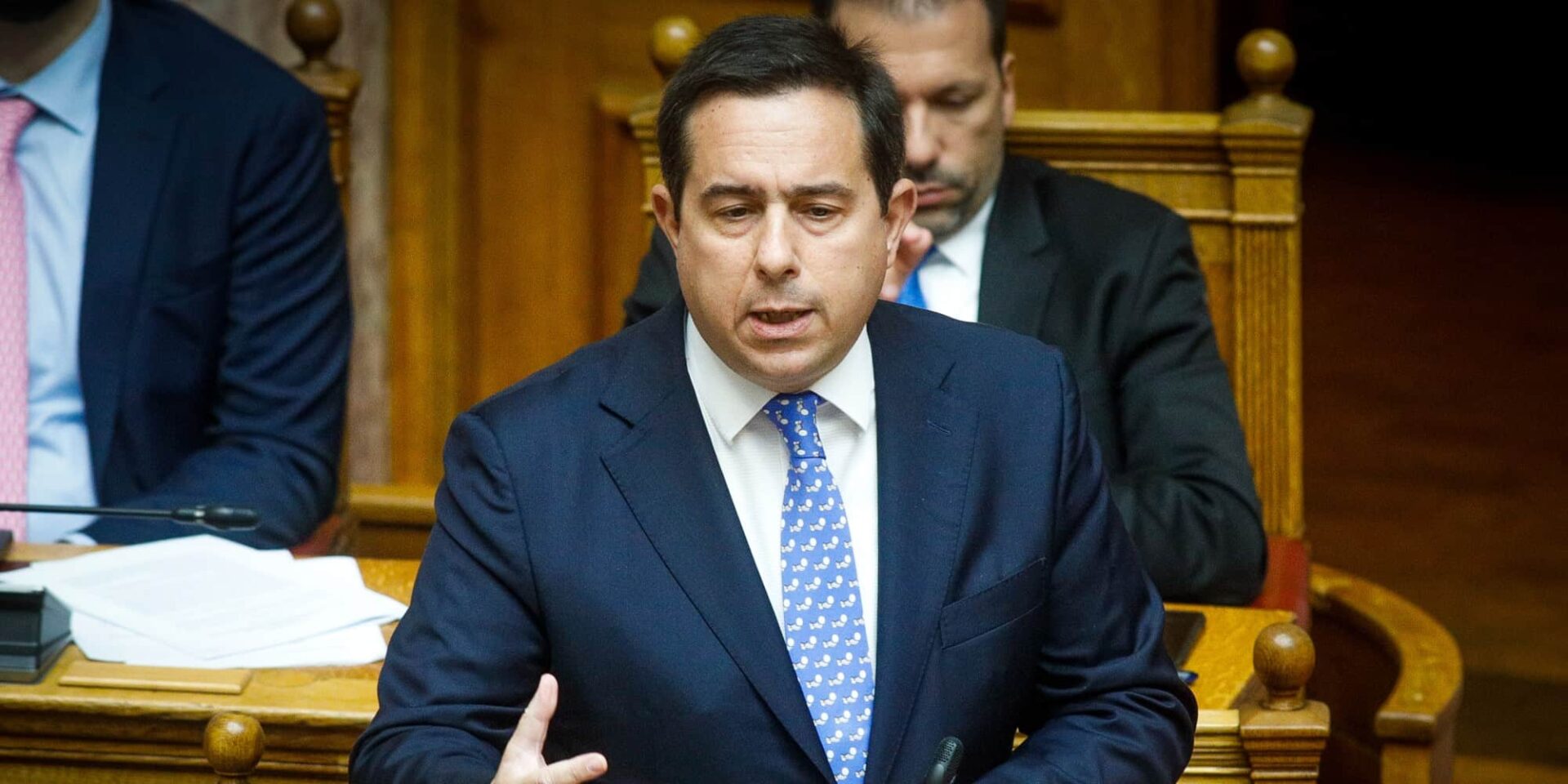 Ο υπουργός Μετανάστευσης και Ασύλου, Νότης Μηταράκης