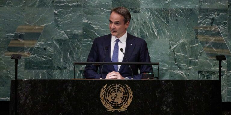 Μητσοτάκης από τον ΟΗΕ: «Έχουμε την ευκαιρία να κάνουμε κάτι πριν να είναι πολύ αργά και φτάσουμε στην επόμενη παγκόσμια κρίση»