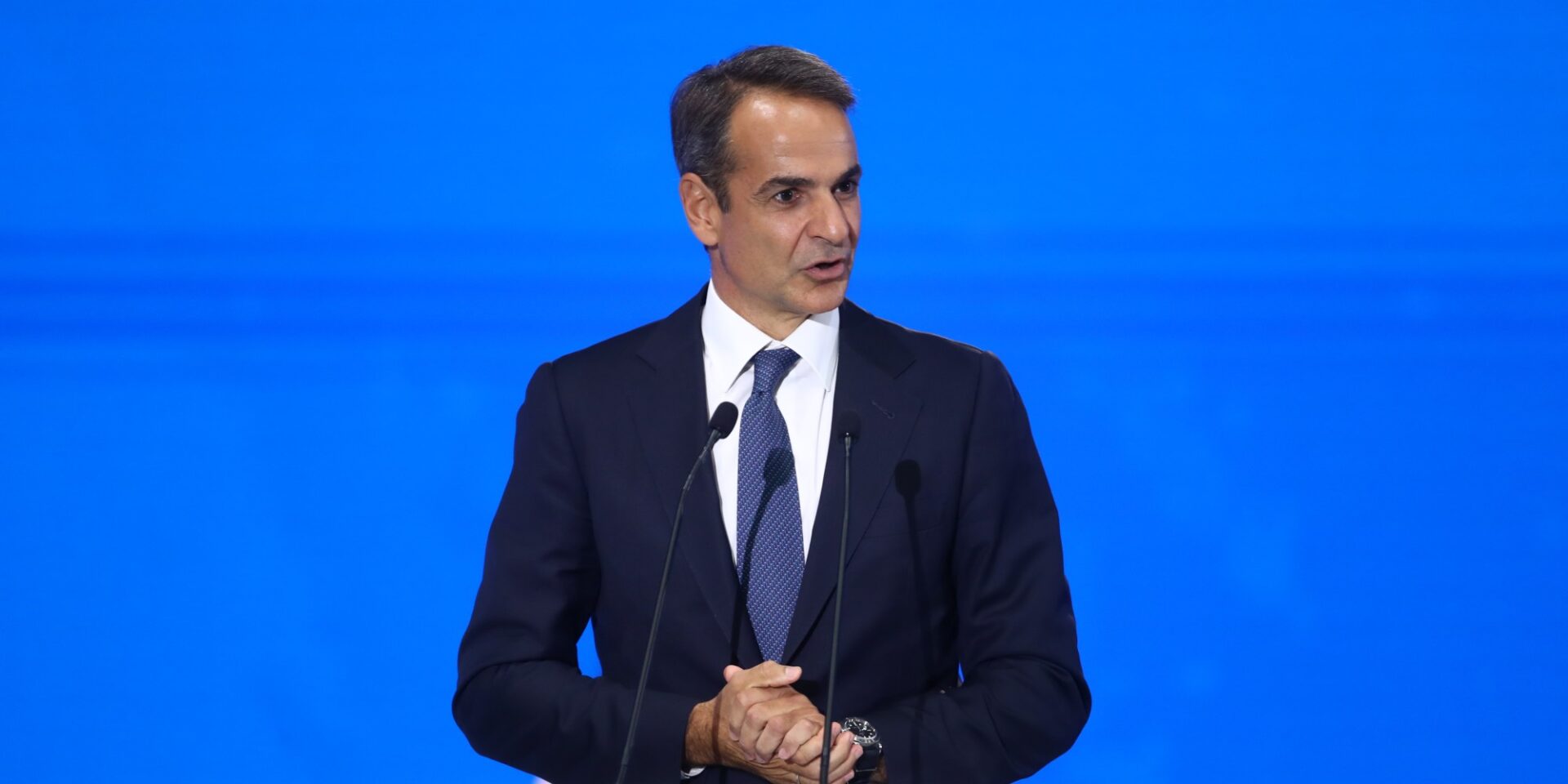 Ο πρωθυπουργός, Κυριάκος Μητσοτάκης στη ΔΕΘ