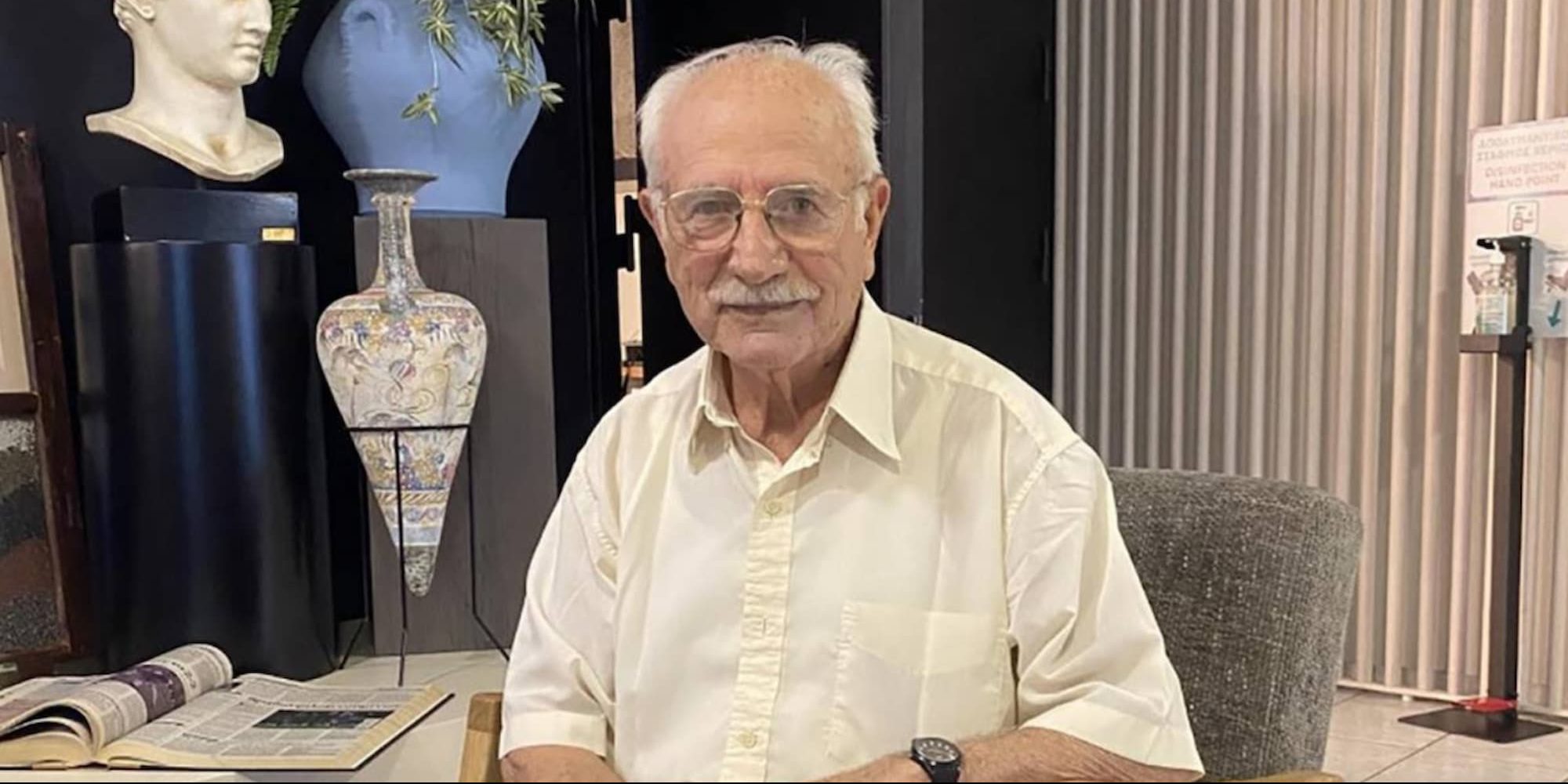 Ο 88χρονος απόφοιτος Δημήτρης Μουδατσάκης