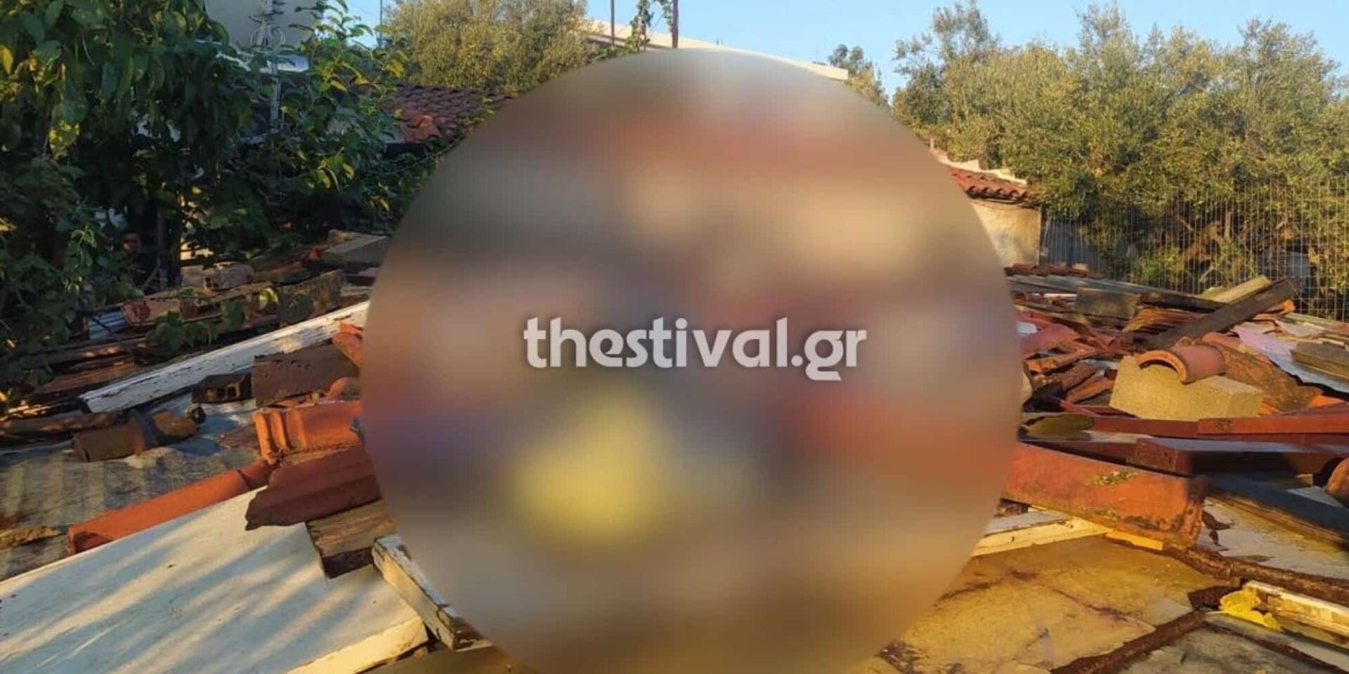 Νεκρός 81χρονος σε σκεπή σπιτιού στην Πολίχνη Θεσσαλονίκης