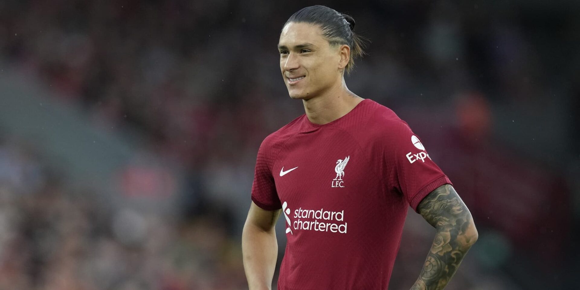Ο Ντάρβιν Νούνιεζ αγωνίζεται στην Premier League με τη Λίβερπουλ