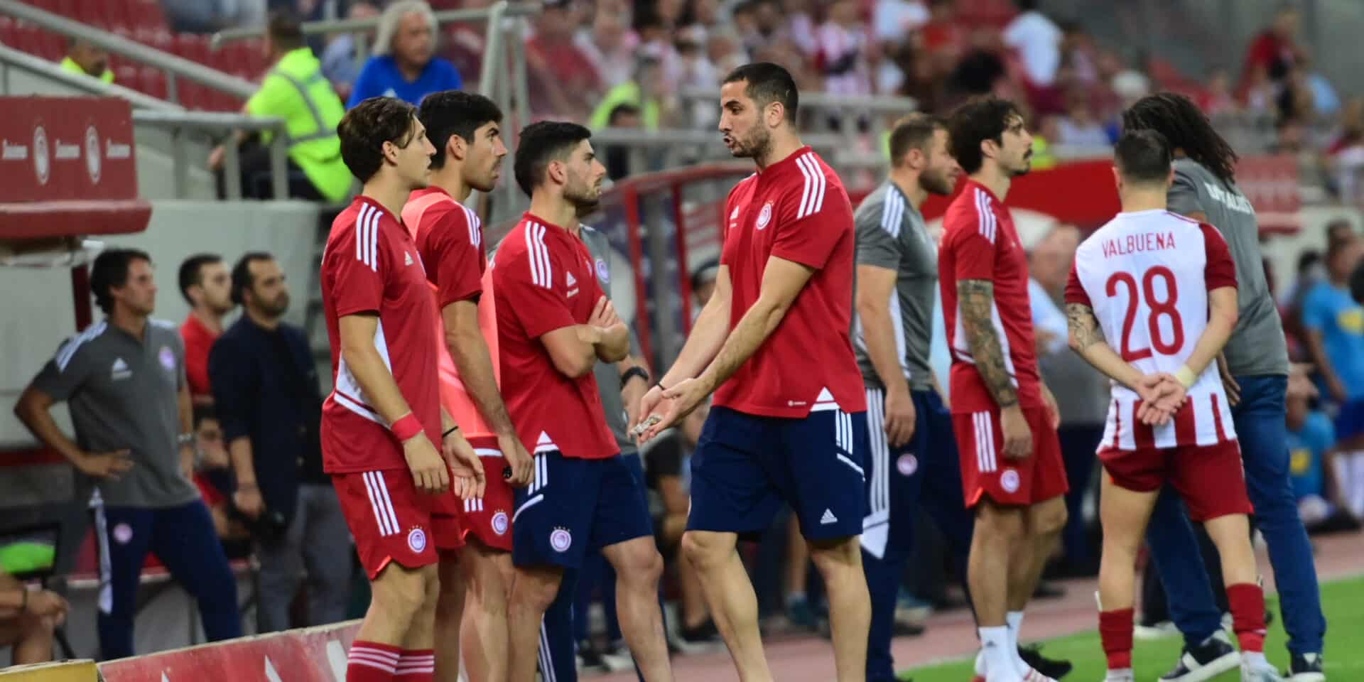 Οι ποδοσφαιριστές του Ολυμπιακού