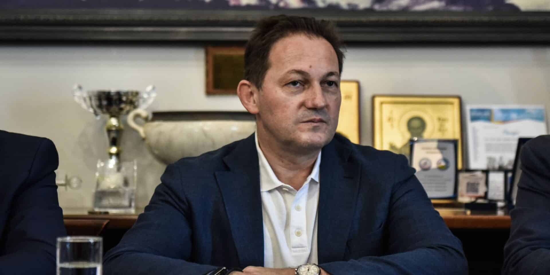 Ο αναπληρωτής υπουργός Εσωτερικών Στέλιος Πέτσας