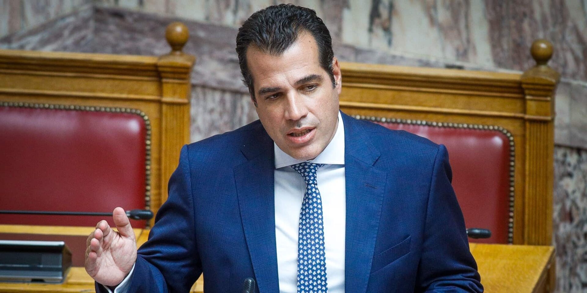 Ο Υπουργός Υγείας Θάνος Πλεύρης