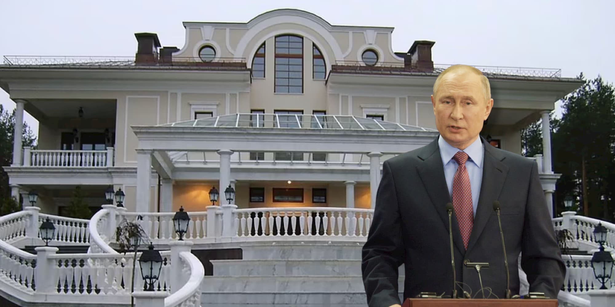Ο Πούτιν και το παλάτι που κρύβεται