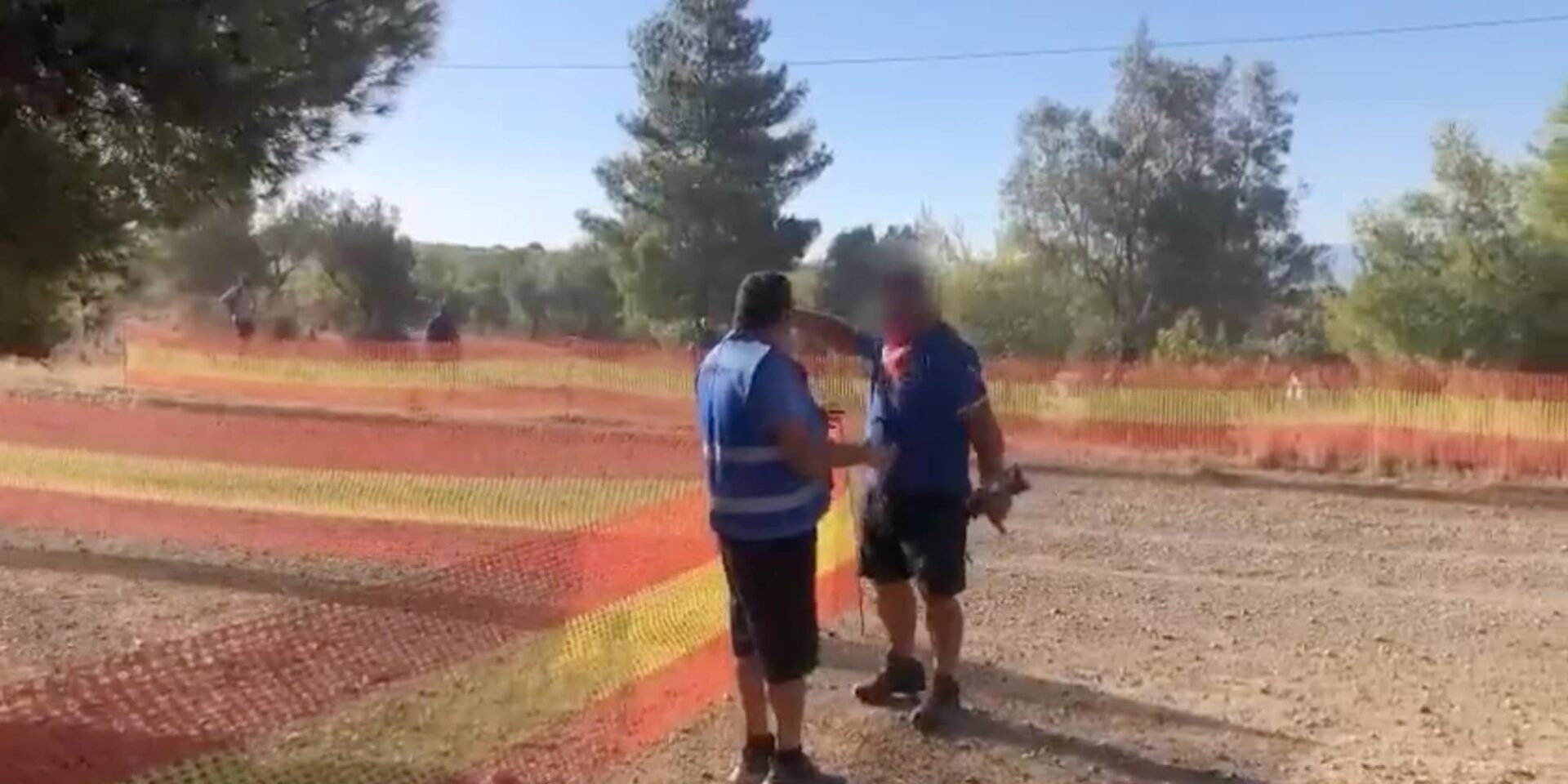 Υπάλληλος τσακώνεται με θεατή στο Ράλλυ Ακρόπολις 2022