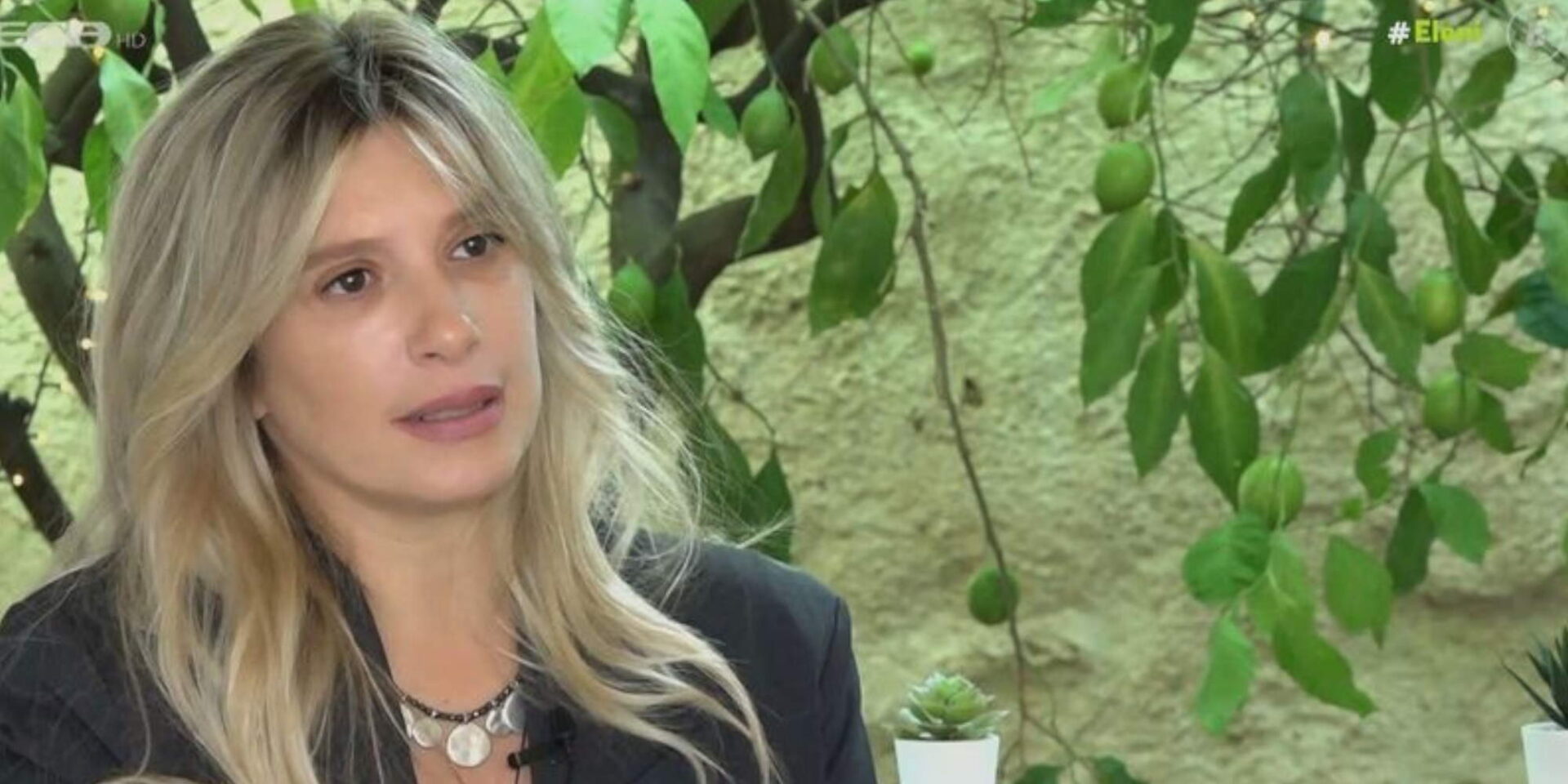 Η ηθοποιός Σύλβια Δεληκούρα