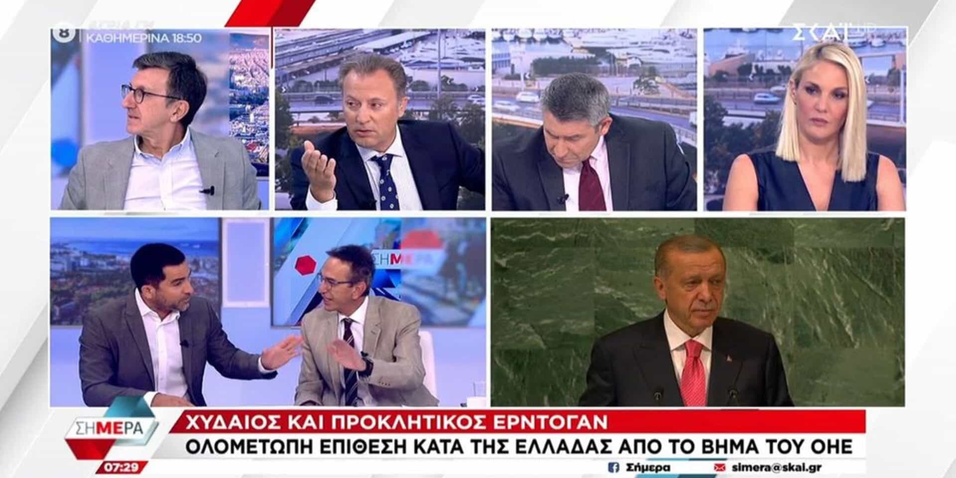 Ο καυγάς στον αέρα του ΣΚΑΪ 21-9