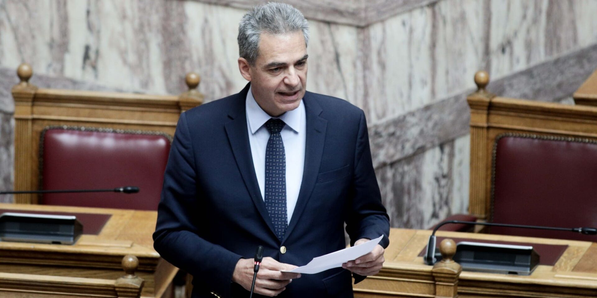 Ο υφυπουργός Παιδείας και καθηγητής Διεθνούς Δικαίου, Άγγελος Συρίγος