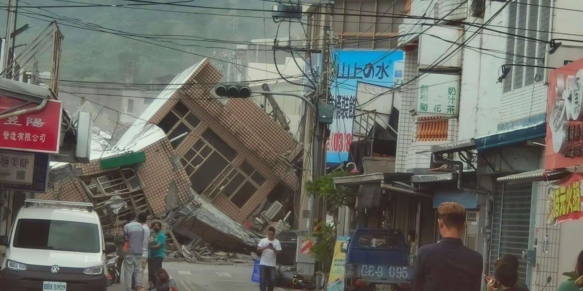 Ισχυρός σεισμός 7,2 Ρίχτερ στην Ταϊβάν