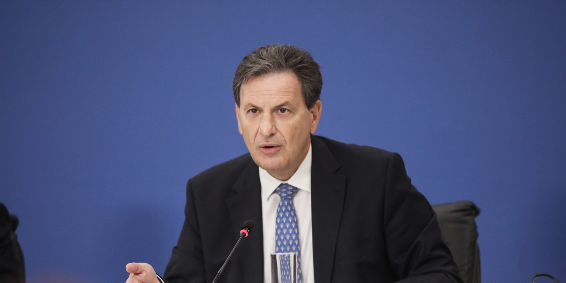 Ο αναπληρωτής υπουργός Οικονομικών Θεόδωρος Σκυλακάκης