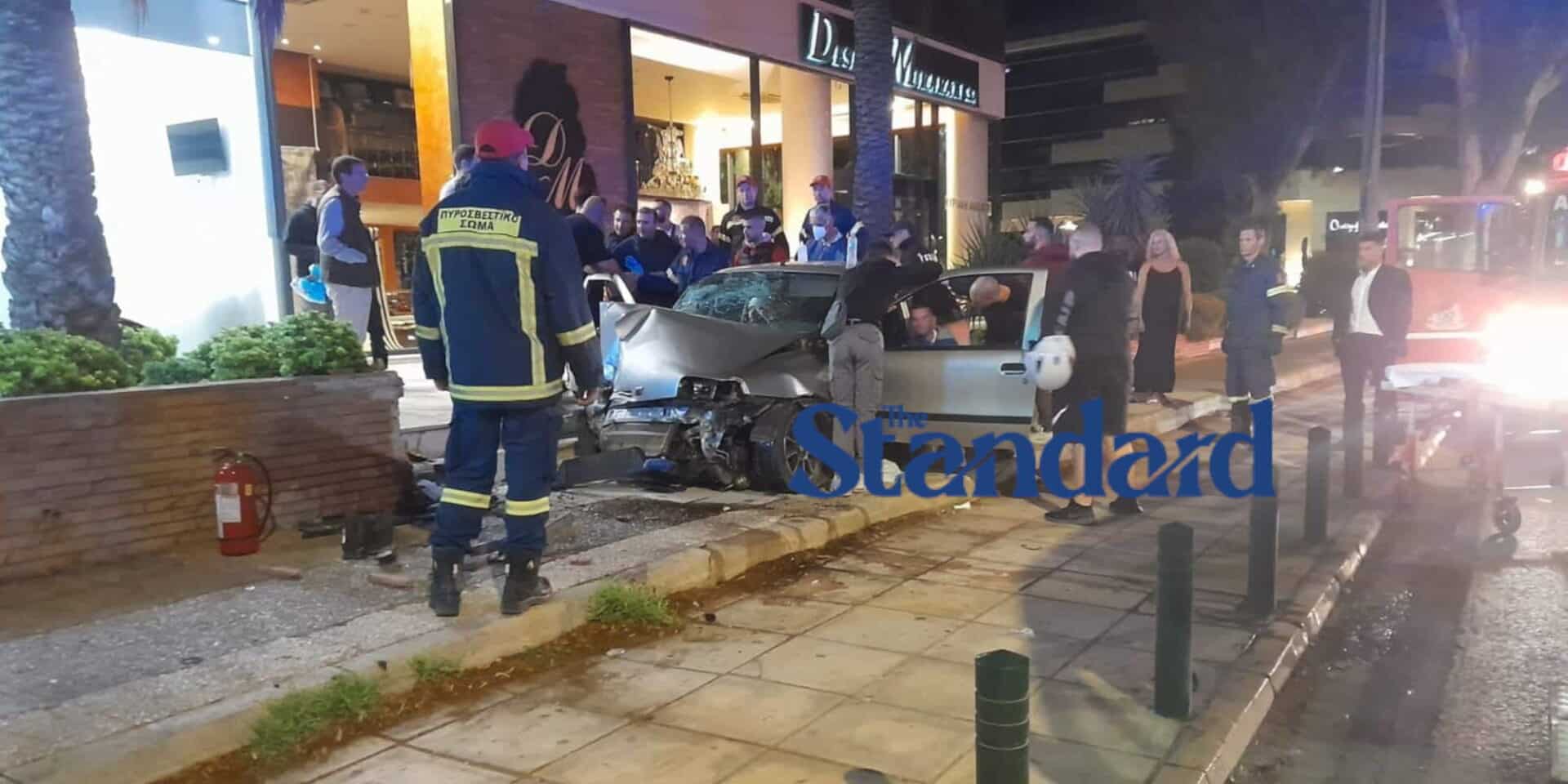 Τροχαίο το βράδυ της Δευτέρας 26/09 στη Γλυφάδα