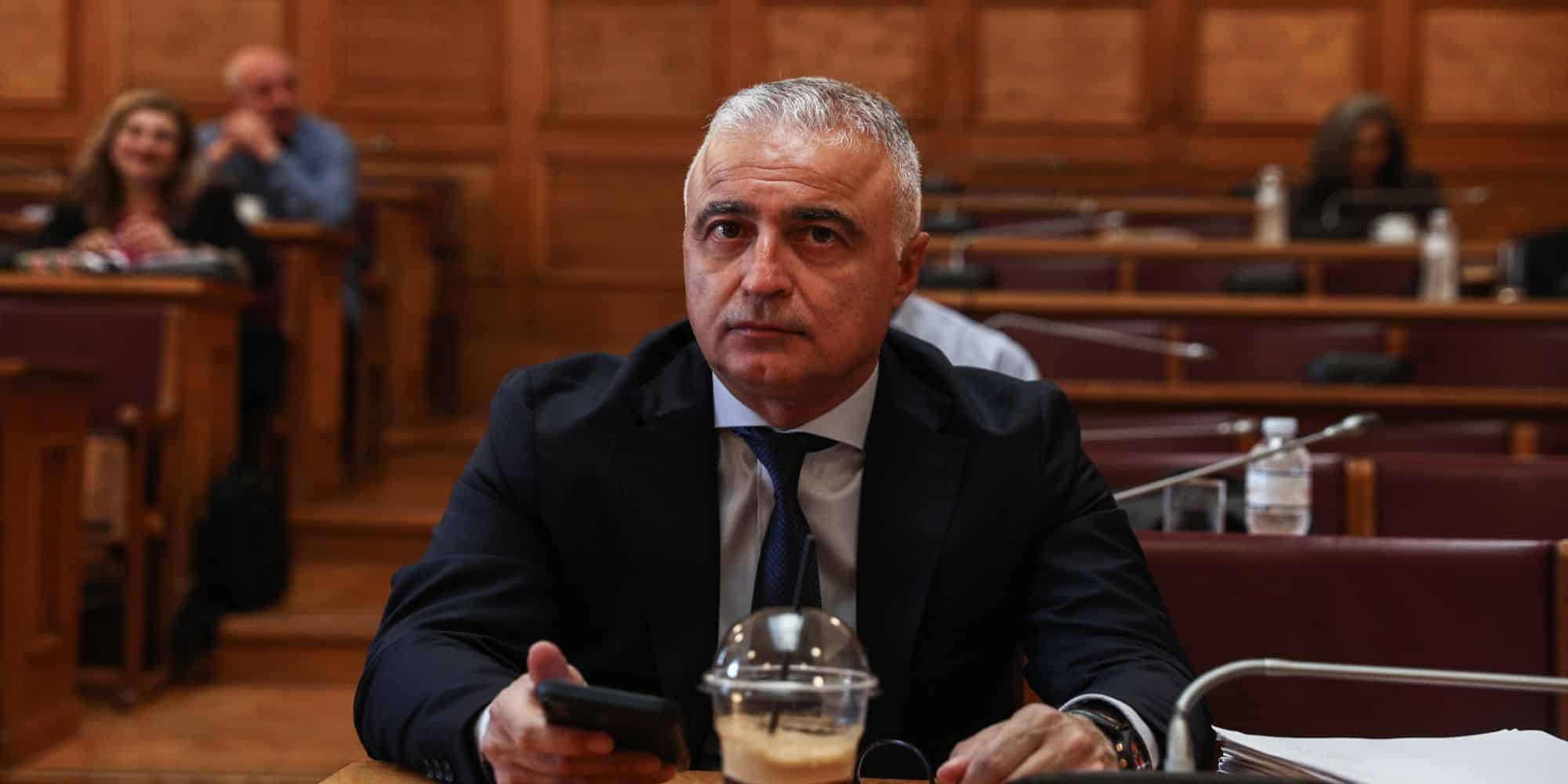 Ο βουλευτής της ΝΔ Τσαβδαρίδης στην Εξεταστική Επιτροπή