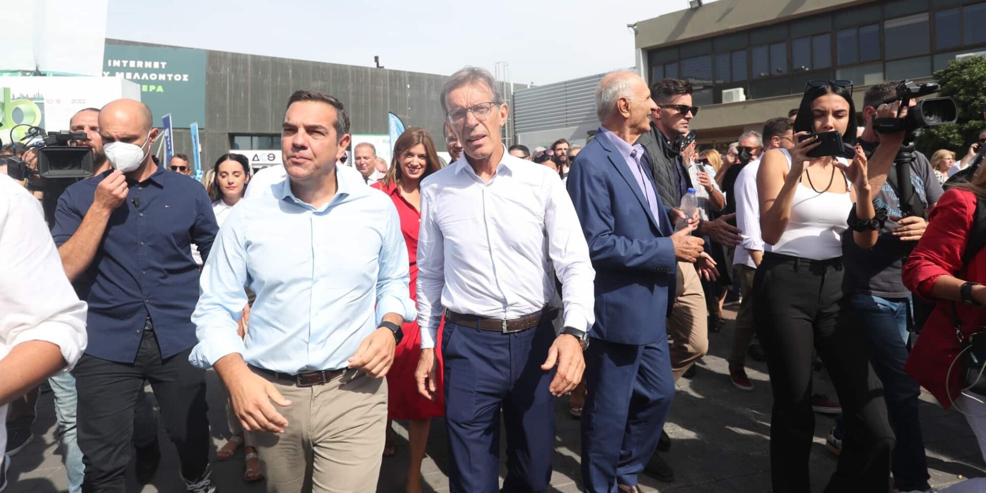 Ο πρόεδρος του ΣΥΡΙΖΑ-ΠΣ, Αλέξης Τσίπρας, στη ΔΕΘ