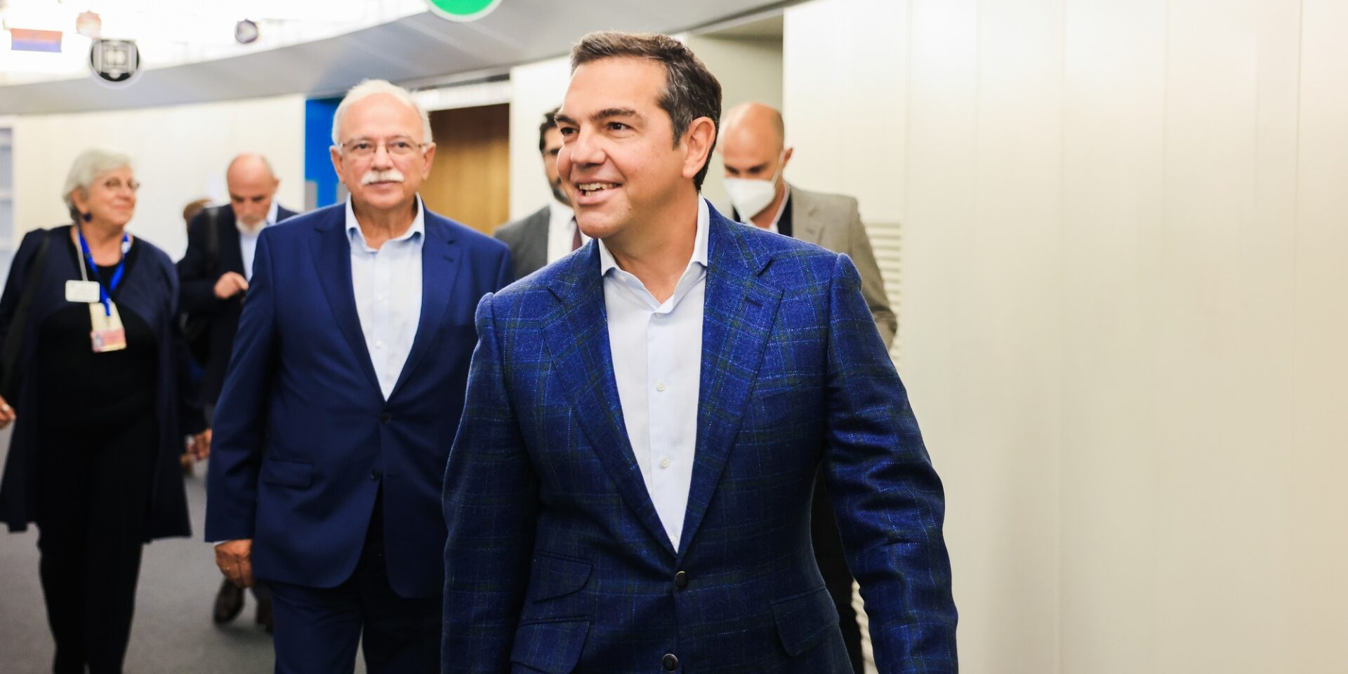 Ο πρόεδρος του ΣΥΡΙΖΑ, Αλέξης Τσίπρας, στις Βρυξέλλες