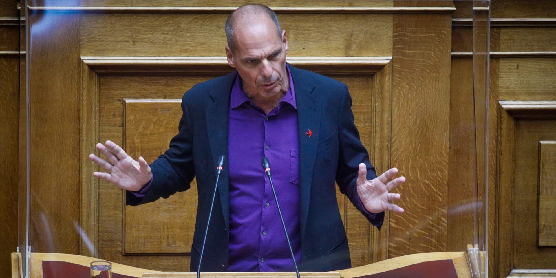 O γραμματέας του ΜΕΡΑ25, Γιάνης Βαρουφάκης