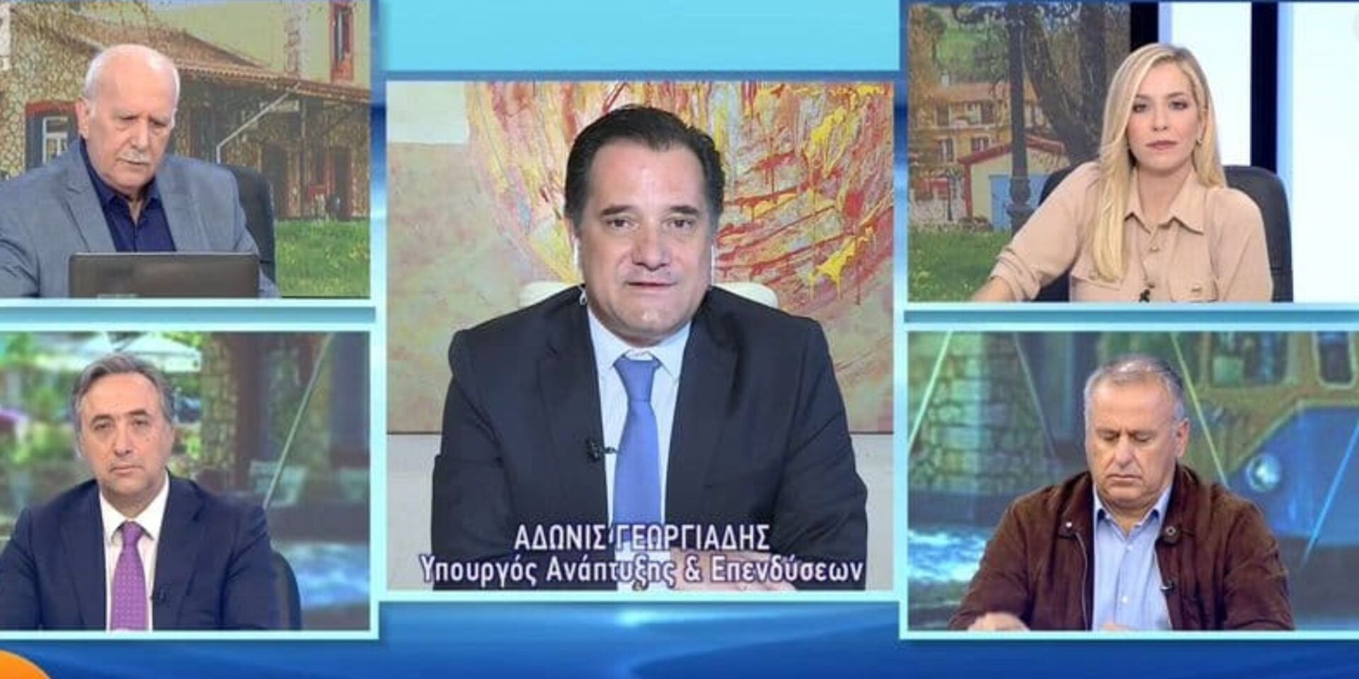 Ο Άδωνις Γεωργιάδης στον ANT1