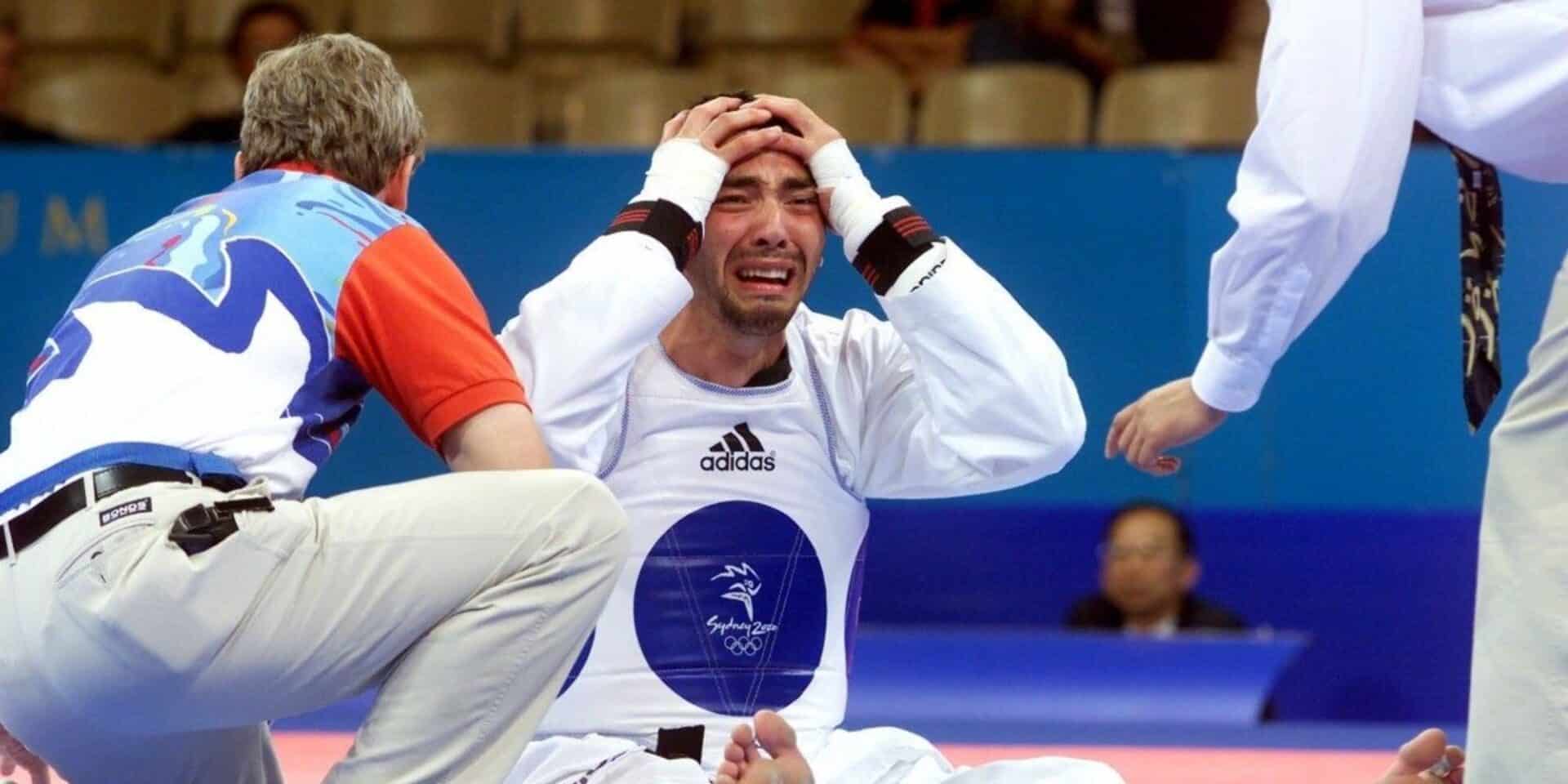 Ο Αλέξανδρος Νικολαΐδης μετά τον τραυματισμό του στο Σίδνεϊ