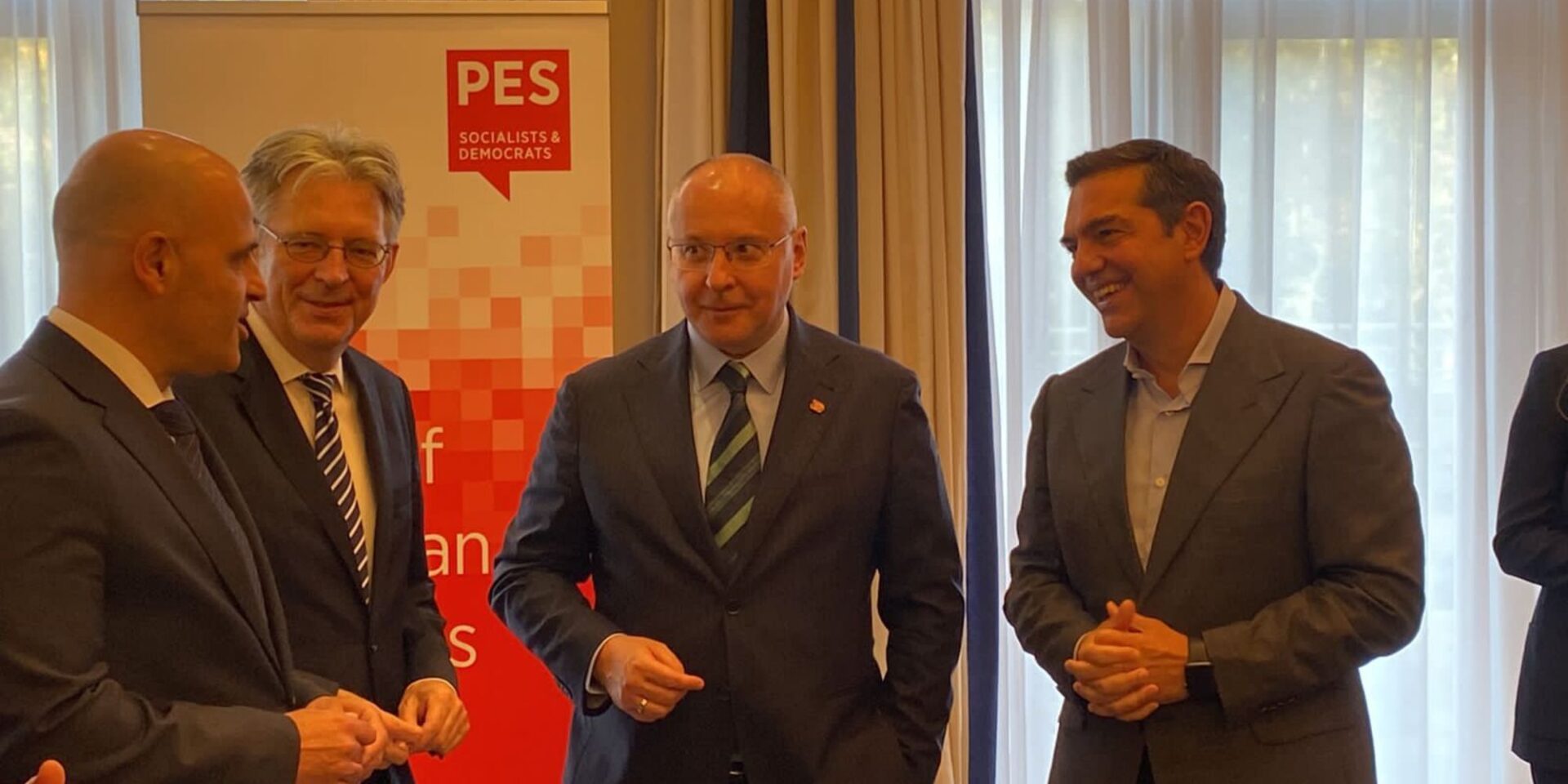 Ο Αλέξης Τσίπρας στο PES στην Πράγα