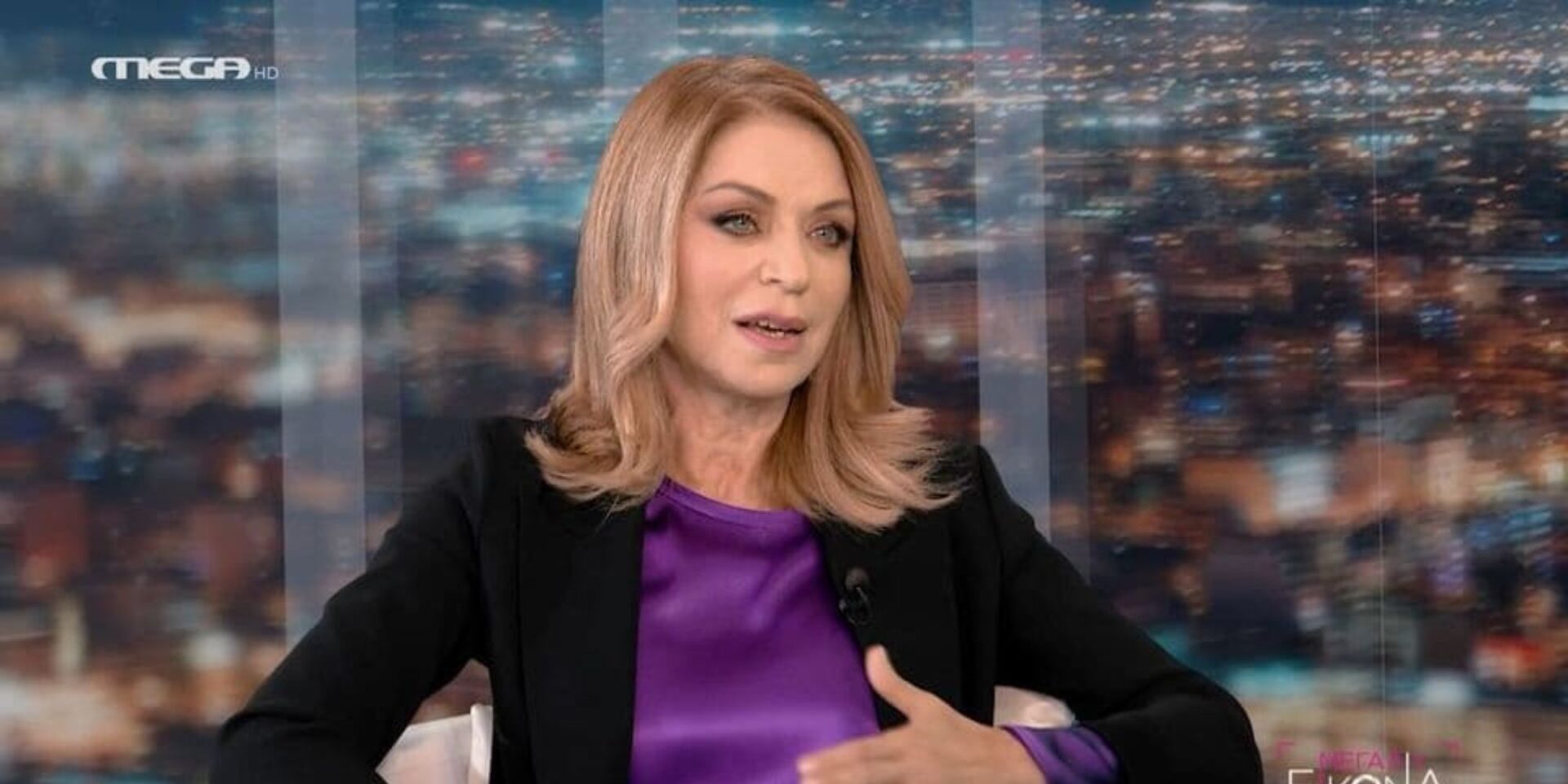 Η Έλλη Στάη στη «Μεγάλη Εικόνα» στο MEGA