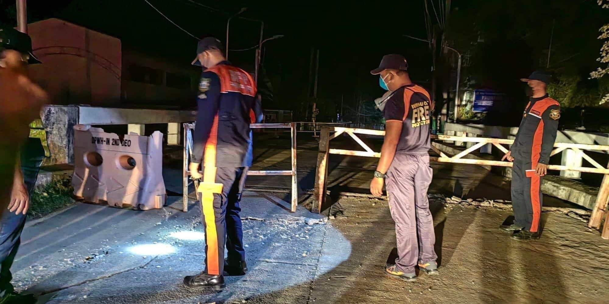 Δρόμος από τον σεισμό στις Φιλιππίνες άνοιξε