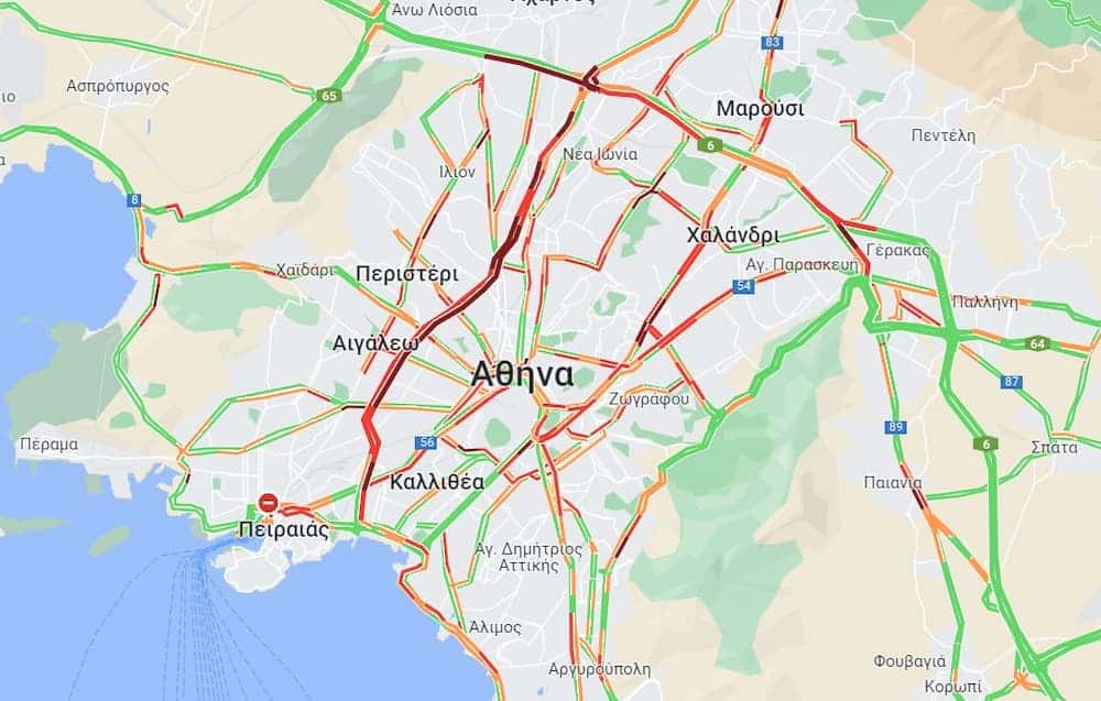 Χάρτης κίνησης