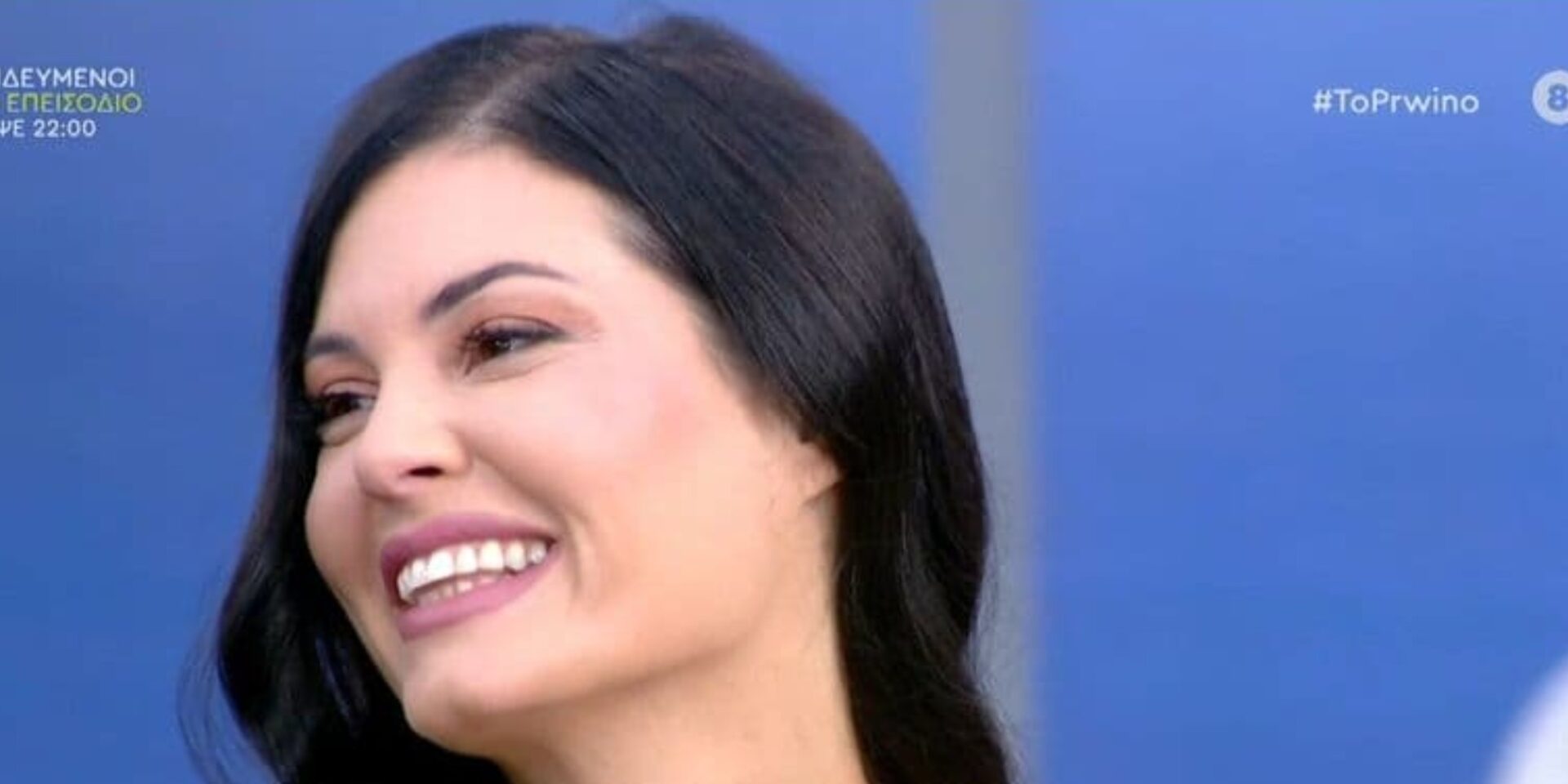 Η Μαρία Κορινθίου μόλις μπήκε στην εκπομπή «Πρωινό»